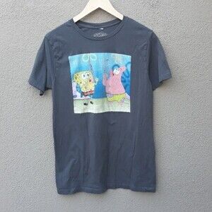 Spongebob square pants & patrick graphic tee shirt med
